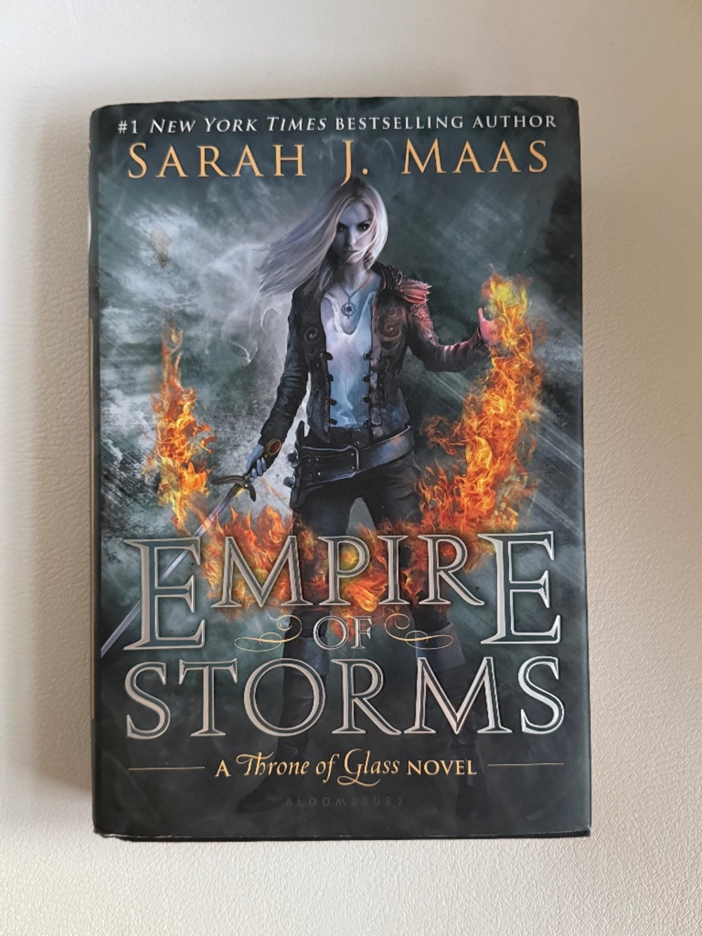 OOP Empire of Storms by Sarah J Maas - Original Throne of Glass 1st ed hardcover